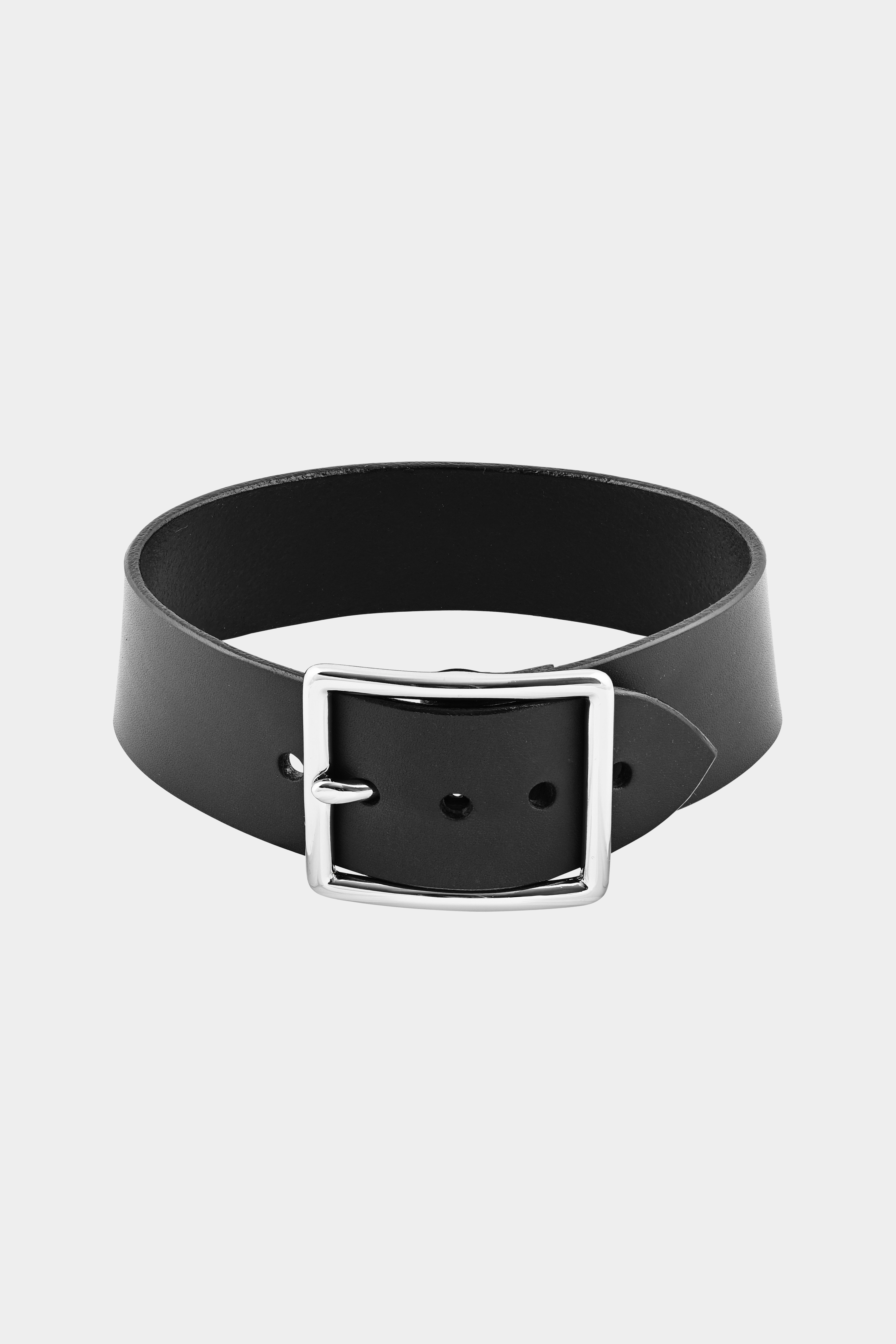 Collier Ceinture Cuir noir