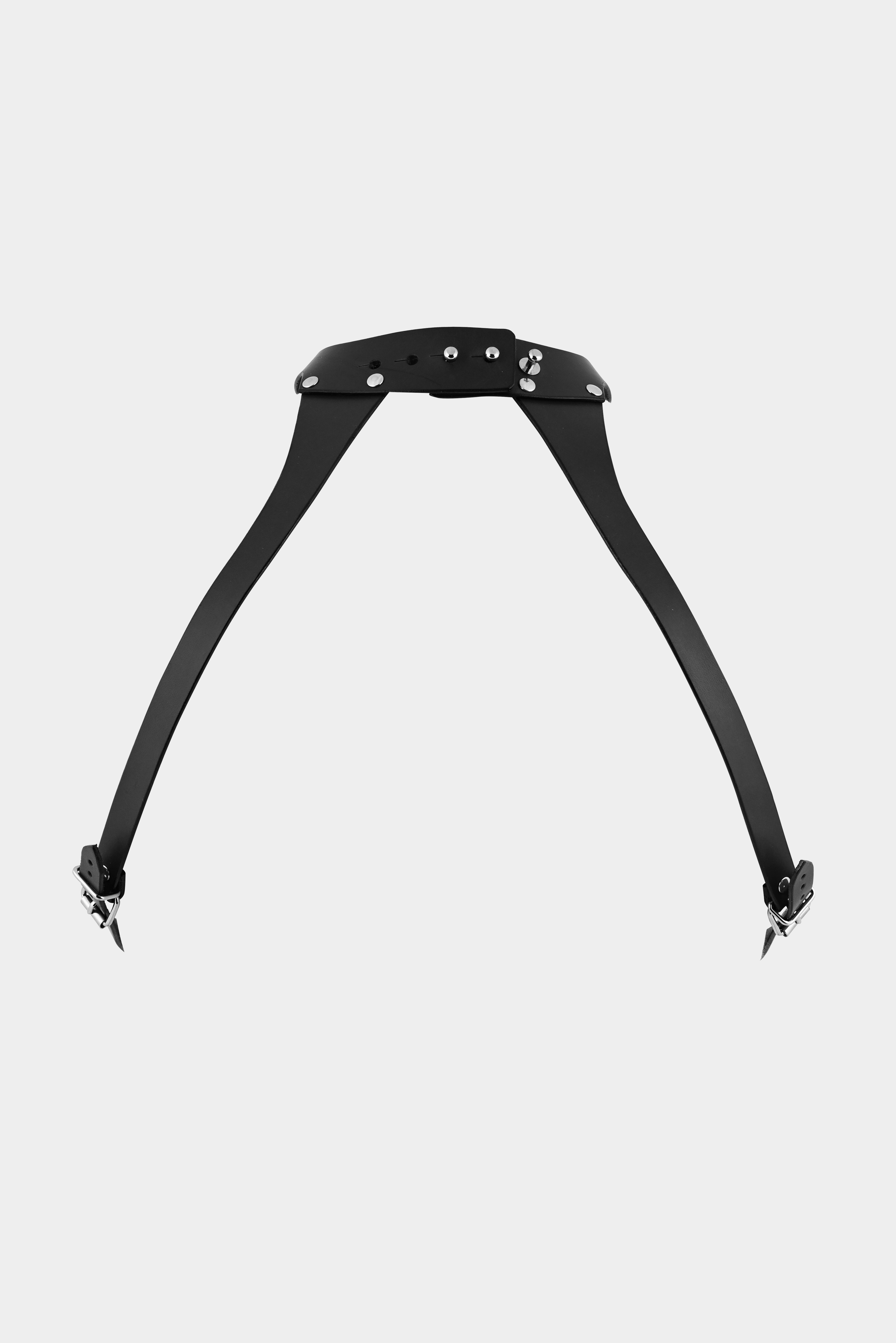 Soutien-gorge Dos Nu Cuir noir